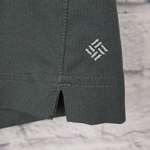 Columbia Omni-Shade Packable Skort Sun Protection Hiking Trail Skirt/Short Gray - Picture 7 of 13